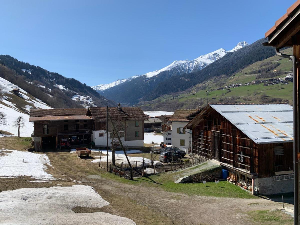 Casa Steilalva - Grosszuegiges Chalet Fuer Erholsamen Familienurlaub Surrein Екстериор снимка